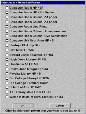 Printer List