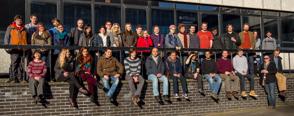 Picture of attendees of the Aber Bioinformatics Workshop in January 2016