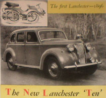 1946 Lanchester LD 10 Advert
