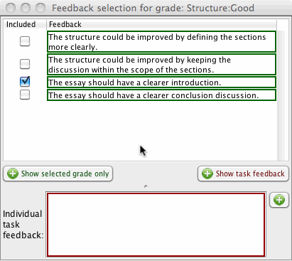 detailed feedback illustration