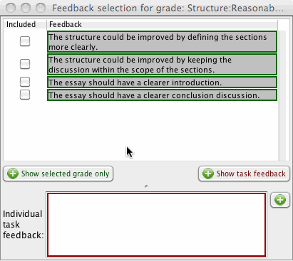 detailed feedback illustration