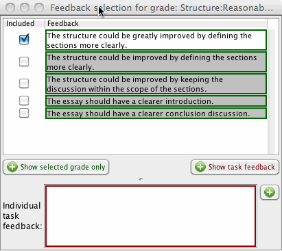 detailed feedback illustration