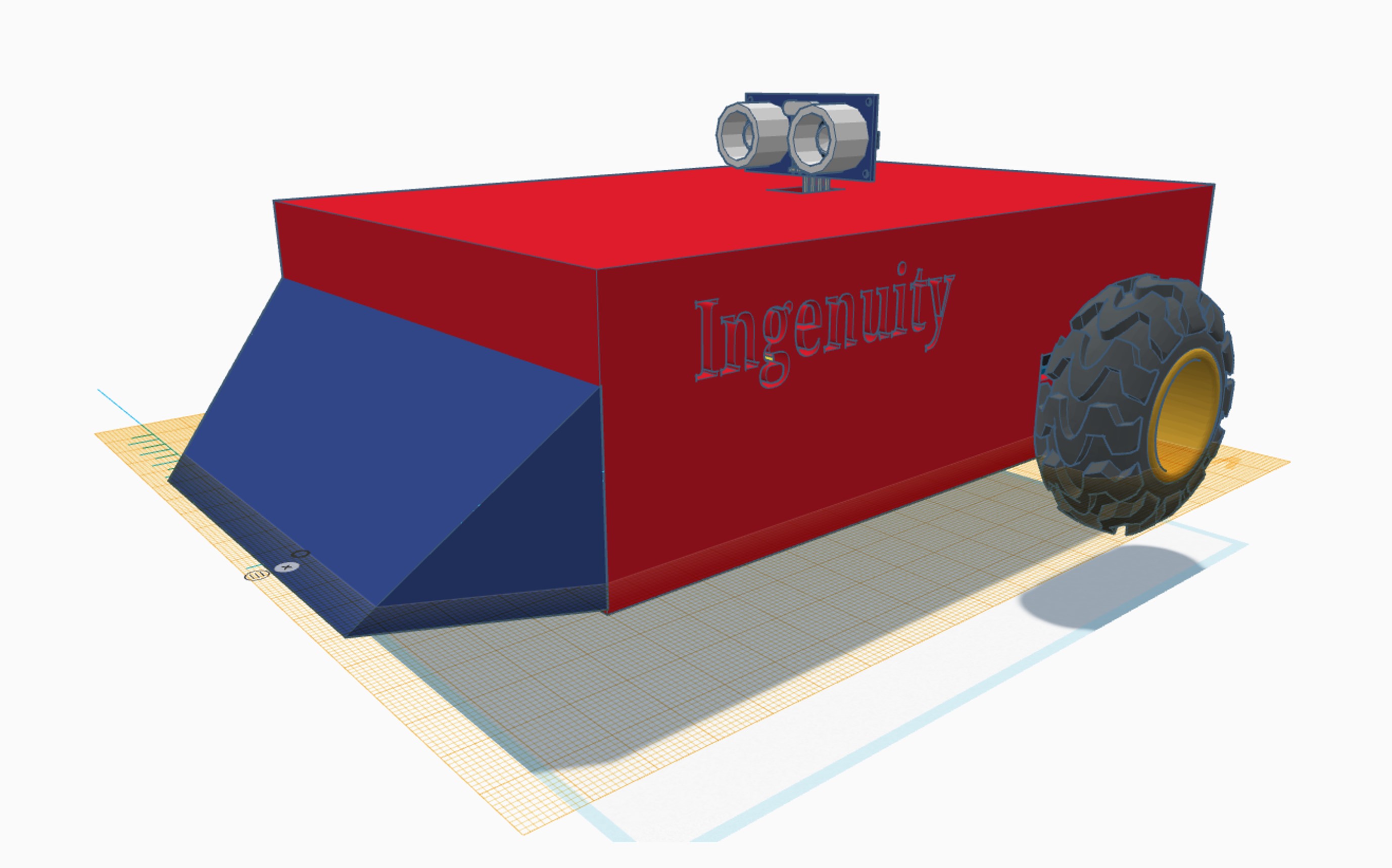 Image of 3D Designed Robot